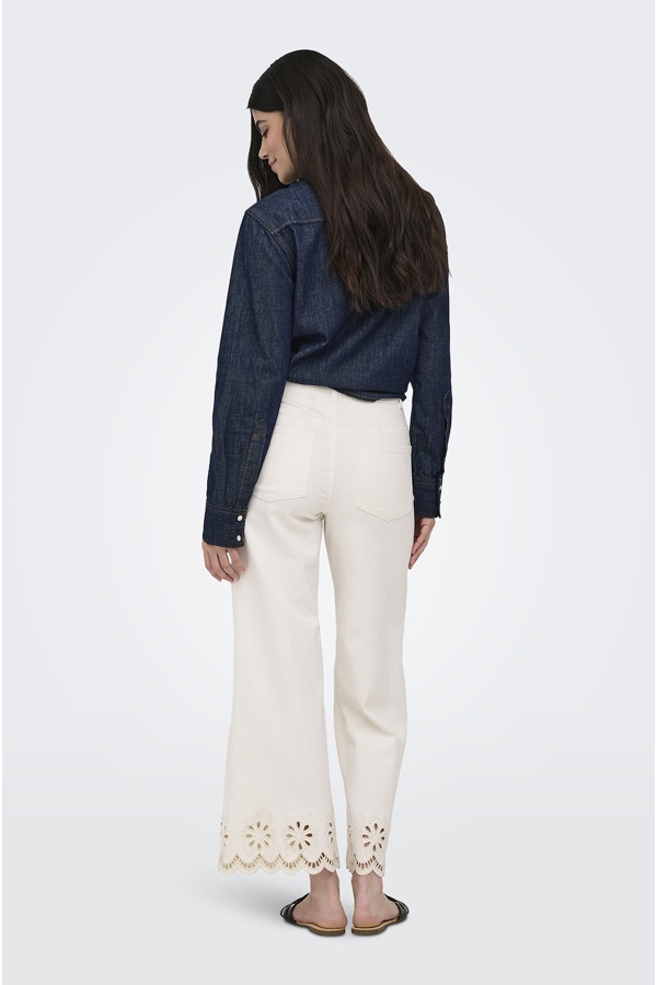 JEANS DENIM WHITE E26 2