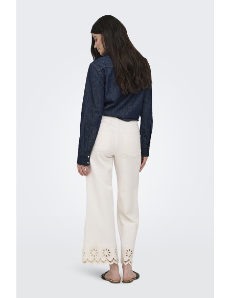 JEANS DENIM WHITE E26