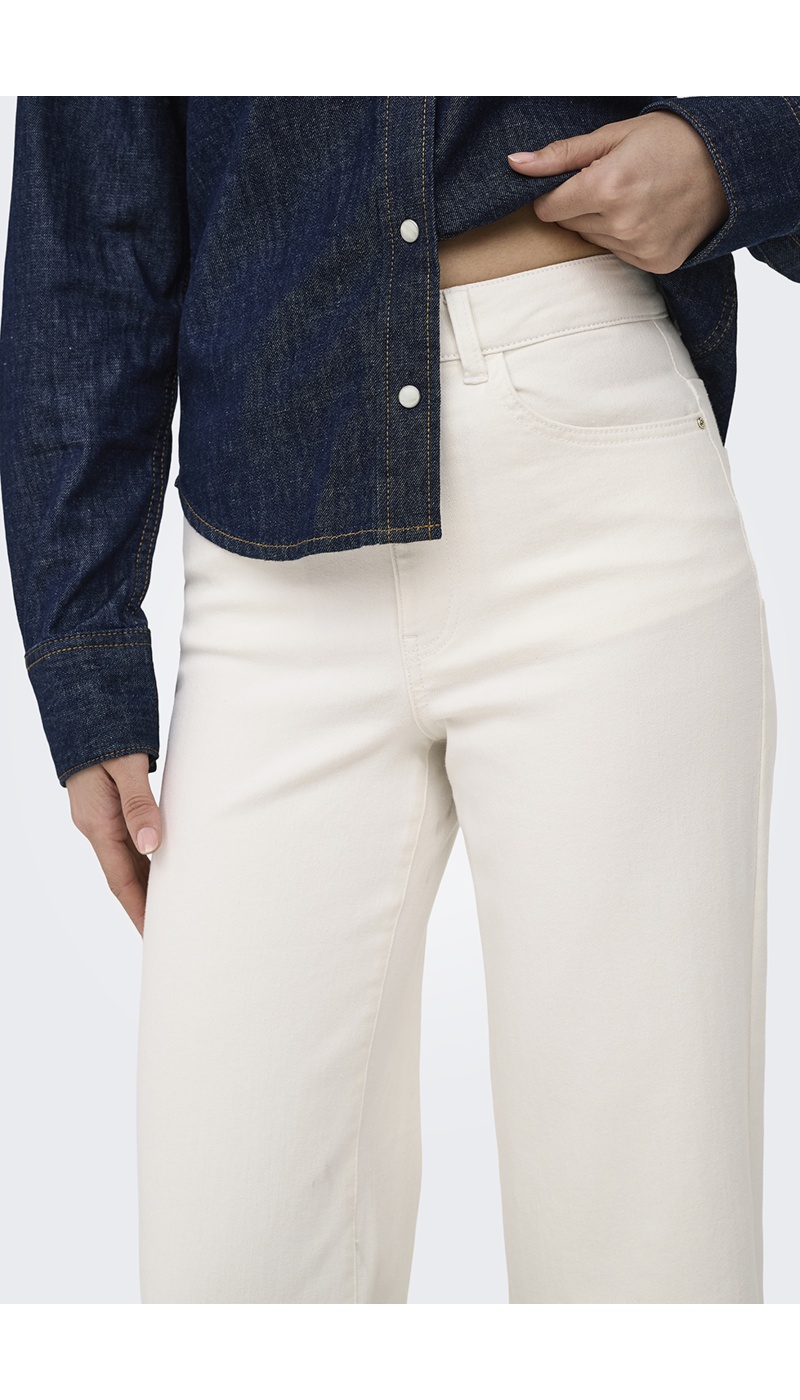 JEANS DENIM WHITE E26