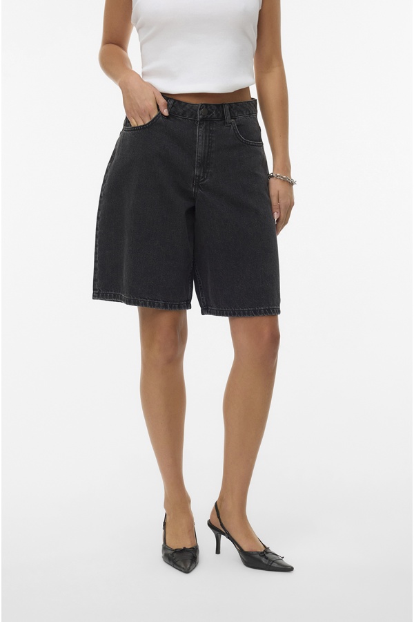 Bermuda Black Denim VMHADLEY 2