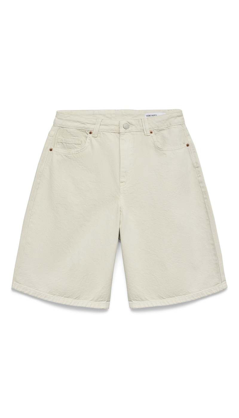 SHORTS VERO MODA ECRU