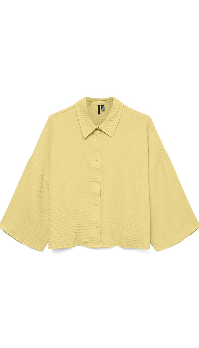 CHEMISES ML PALE BANANA
