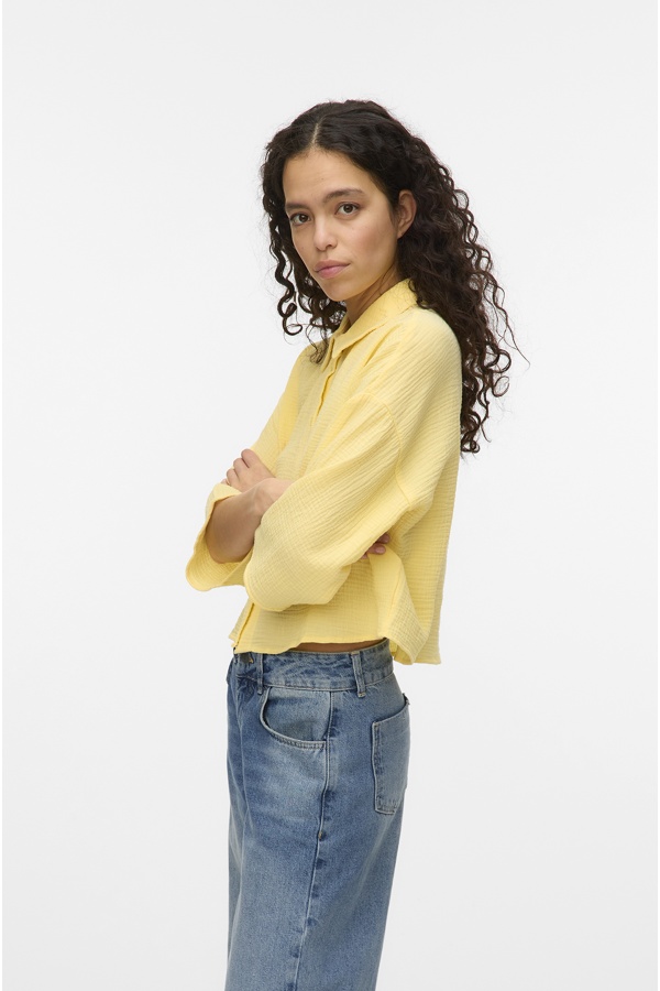 CHEMISES ML PALE BANANA 2