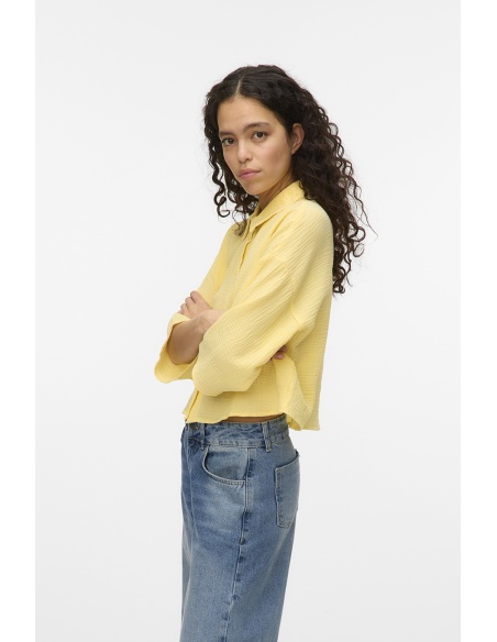 CHEMISES ML PALE BANANA
