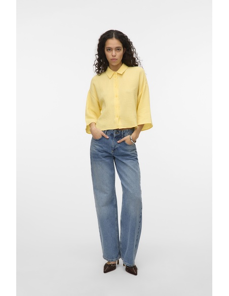 CHEMISES ML PALE BANANA