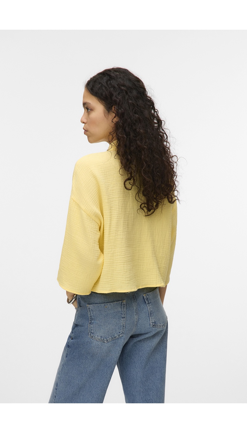 CHEMISES ML PALE BANANA