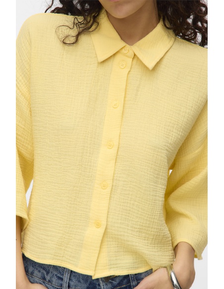CHEMISES ML PALE BANANA