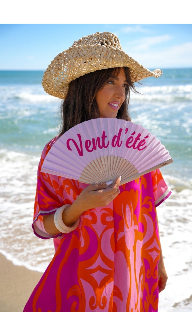 Eventail Rose VENT ETE