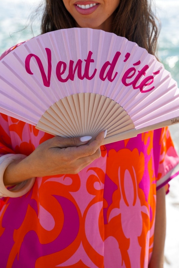 Eventail Rose VENT ETE 2