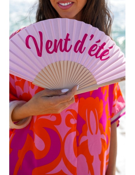 Eventail Rose VENT ETE