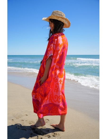 Robe Longue Orange VAIANA
