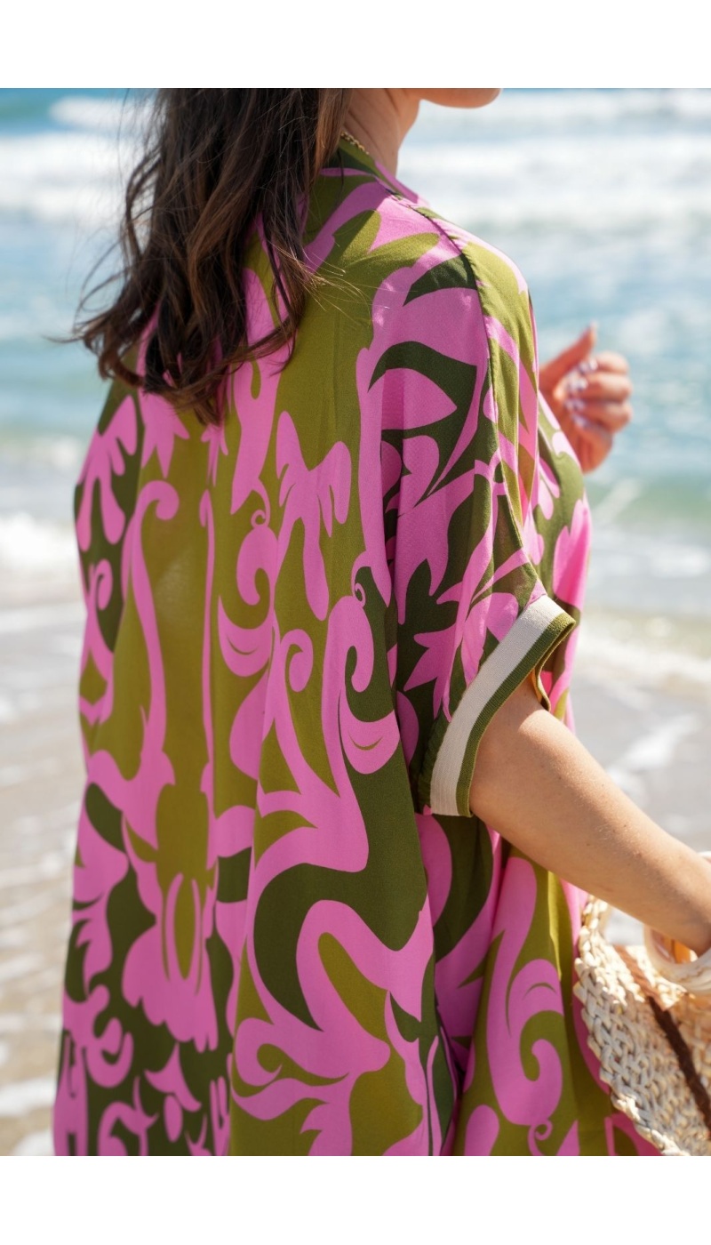 Robe Longue Rose VAIANA