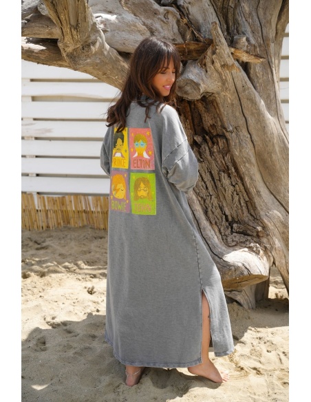ROBES FEMME ELTON GRIS E26
