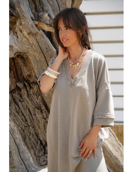 ROBES FEMME ELTON BEIGE E26