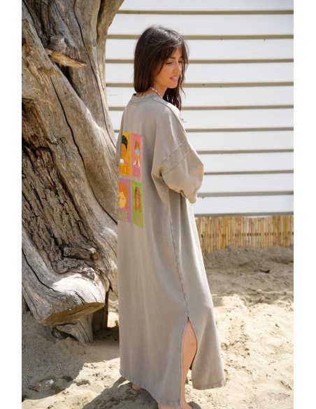 ROBES FEMME ELTON BEIGE E26