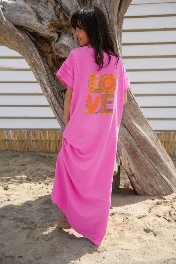 ROBES FEMME LOVE ROSE E26