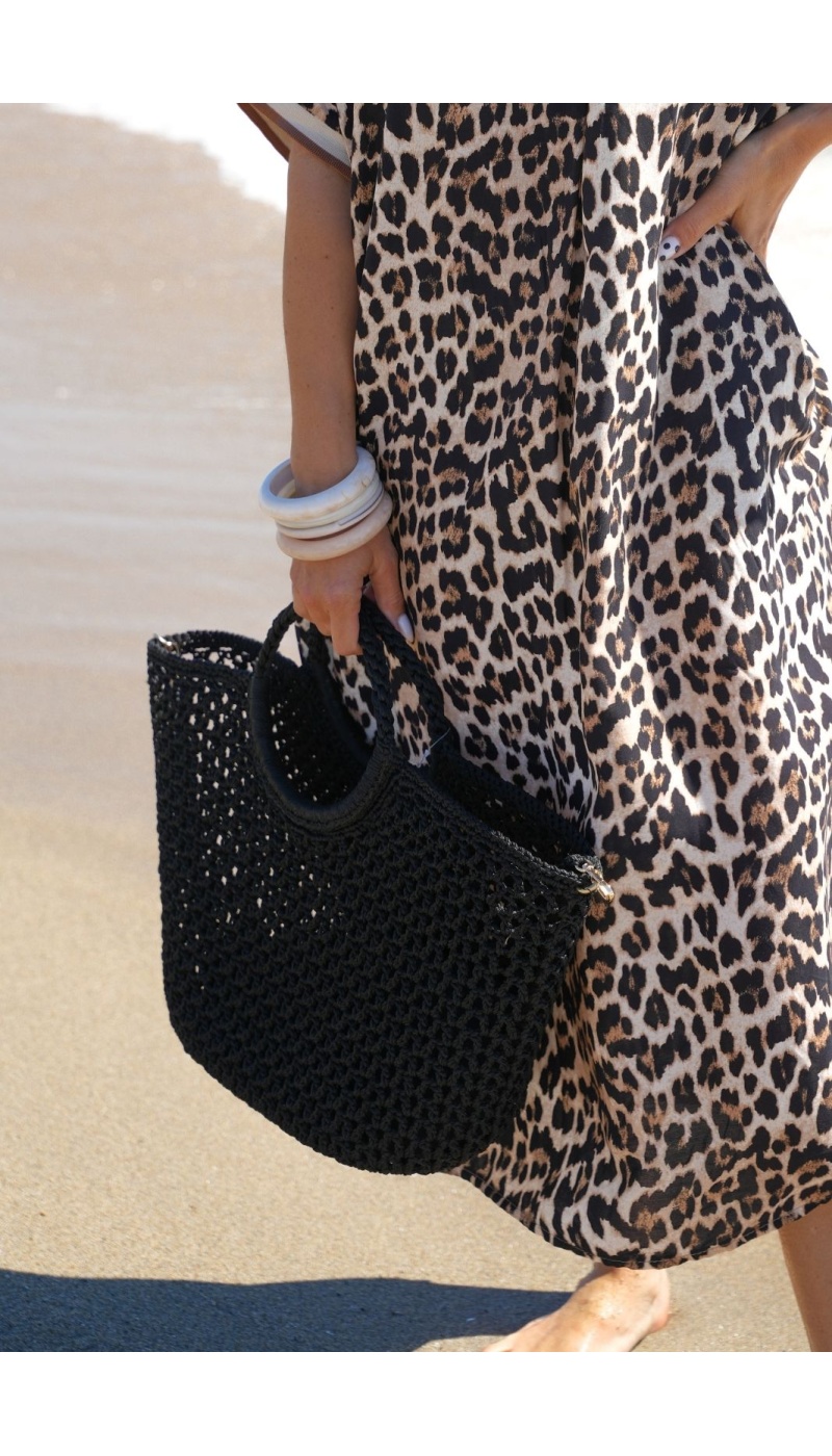 SAC FEMME AJOURE NOIR