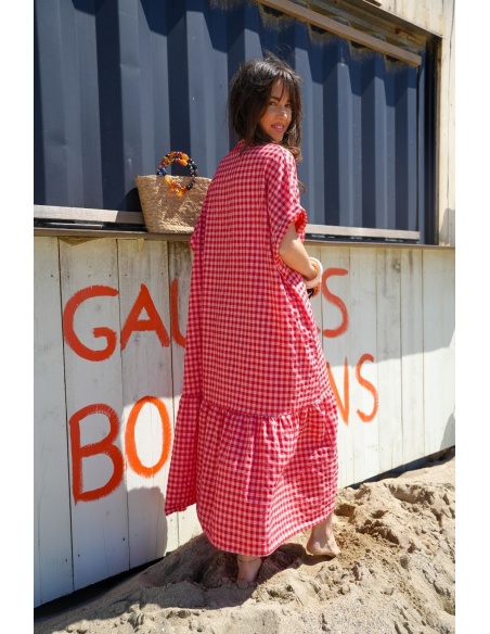 ROBES FEMME CARREA ROUGE E26