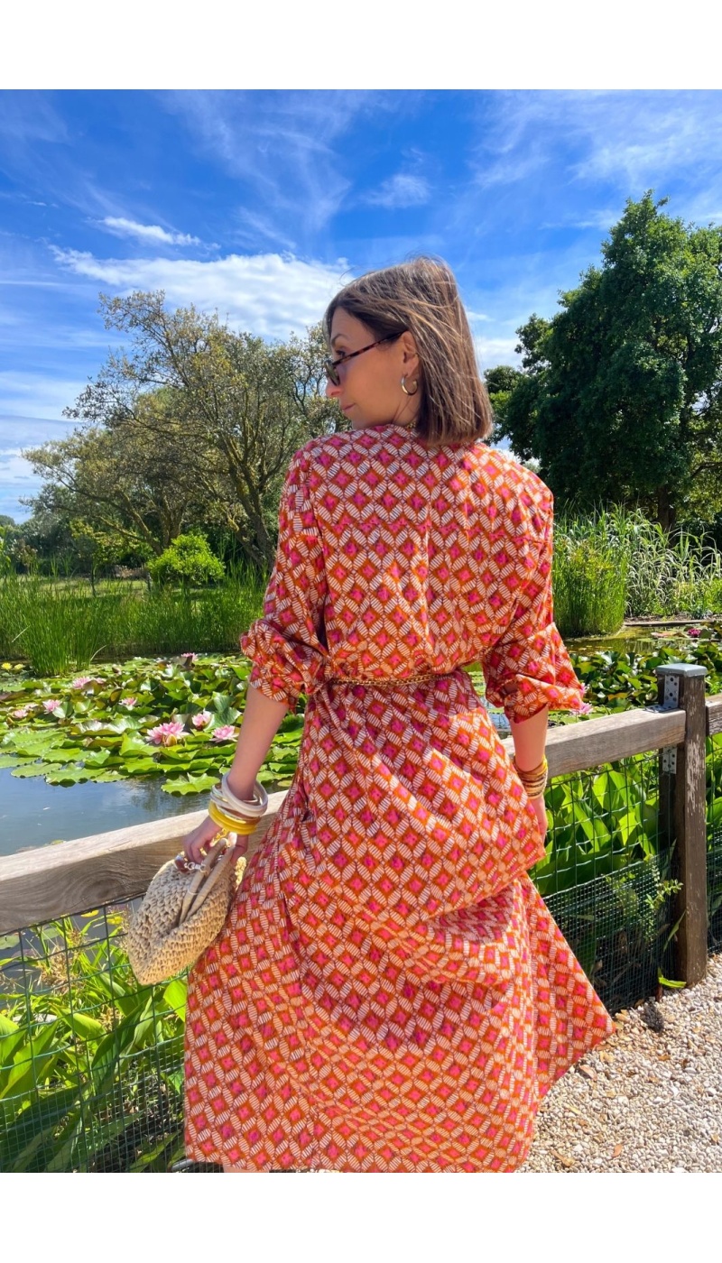 ROBES FEMME ROSE ROUILL E26