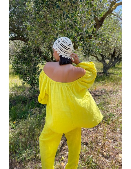 Blouse Jaune Johanna LUCIE
