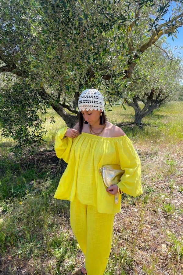 Blouse Jaune Johanna LUCIE