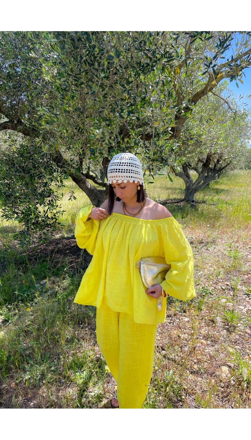 Blouse Jaune Johanna LUCIE