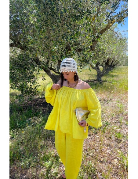 Blouse Jaune Johanna LUCIE