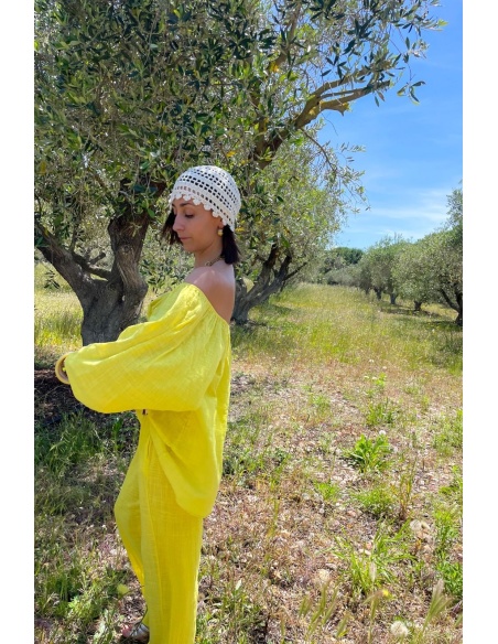 Blouse Jaune Johanna LUCIE