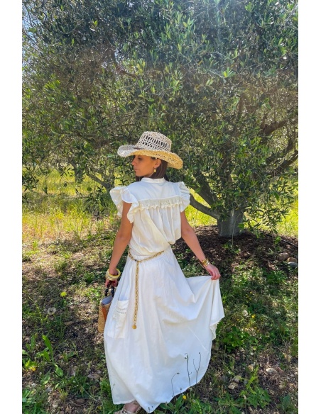 Long Ecru Skirt Johanna ROMY