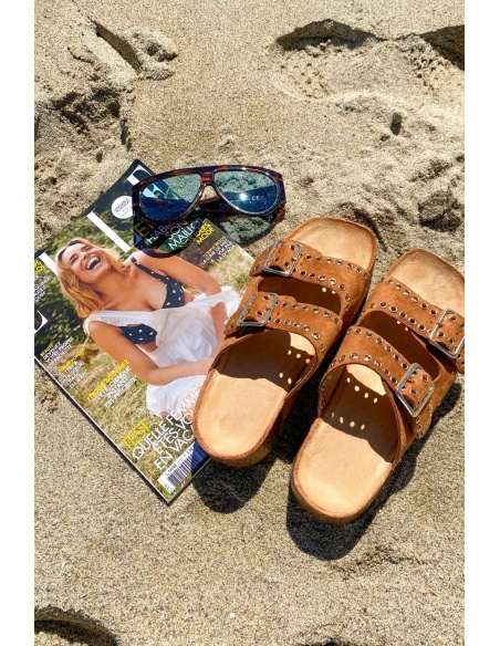 Sandales Plateforme Camel MILLER