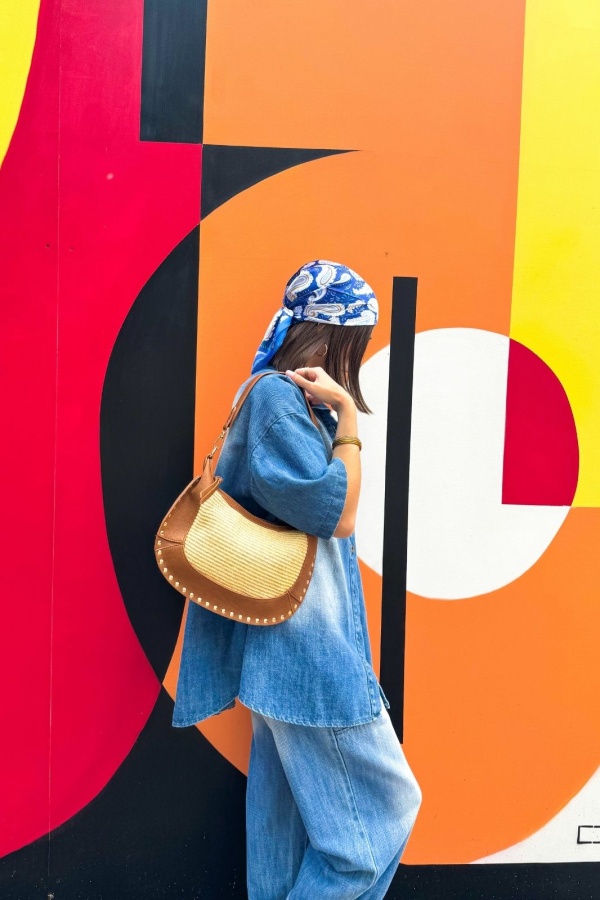 Sac Clouté Camel VIVI