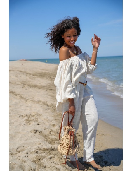 Blouse Johnna Ecru LUCIE