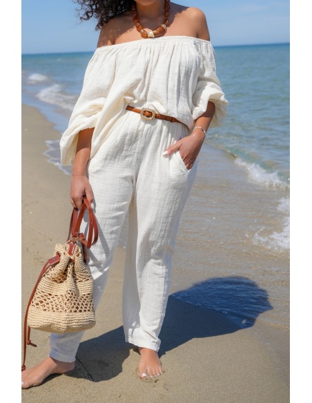Collier Pierre Camel TOPAZE
