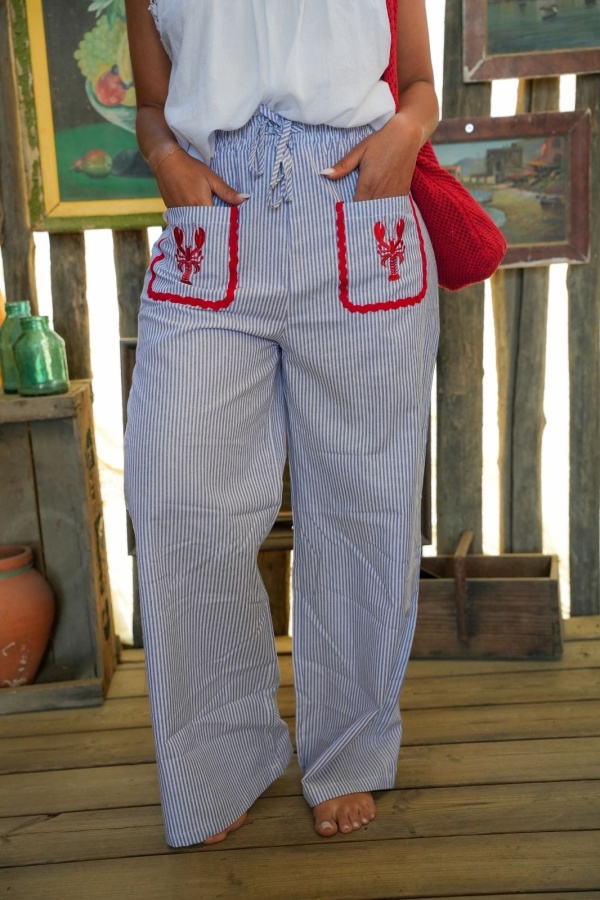 Pantalon Homard Bleu ELEA 2
