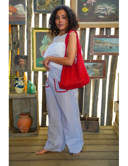 Pantalon Homard Bleu ELEA