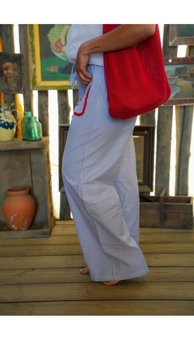 Pantalon Homard Bleu ELEA