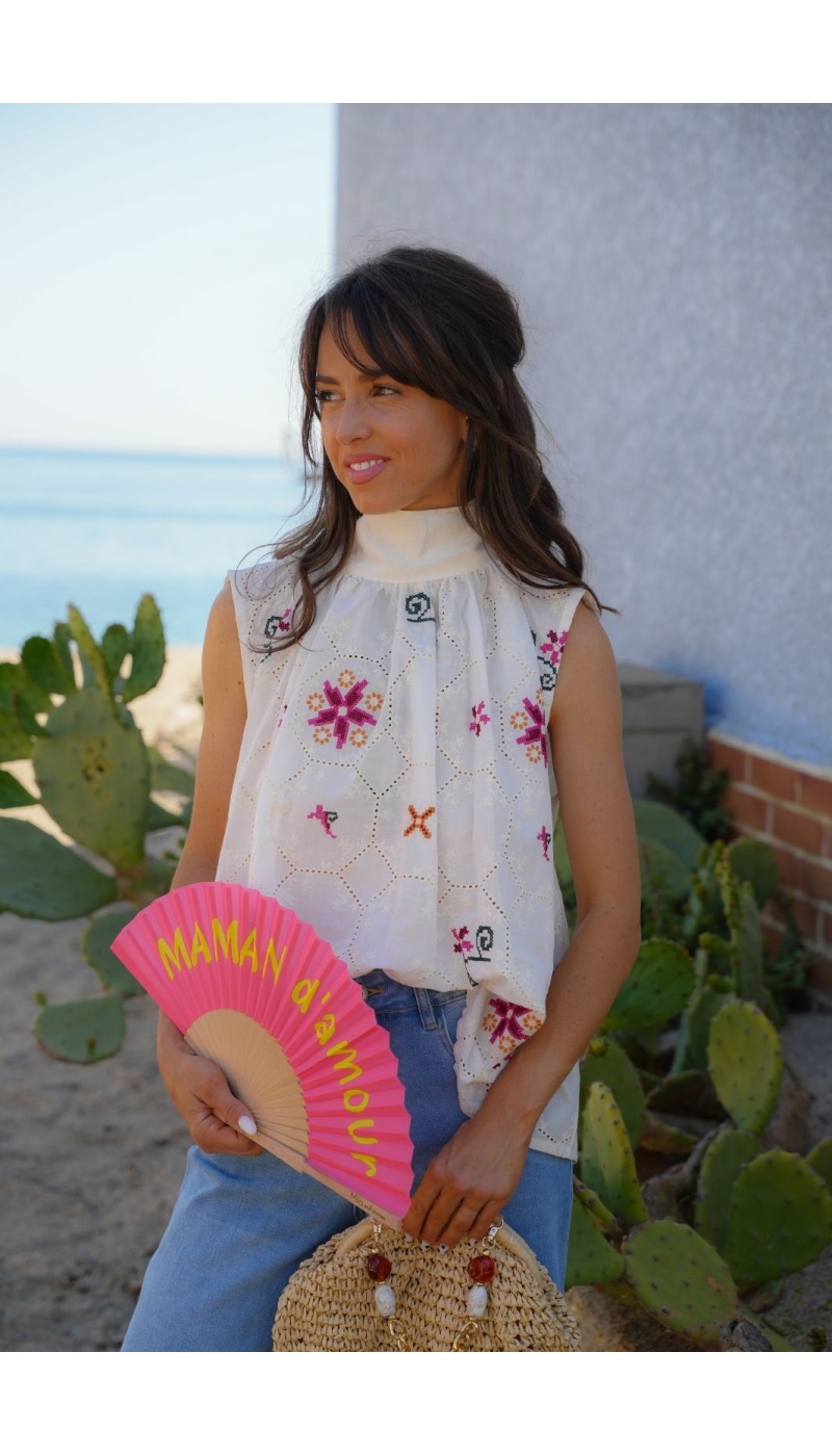 BLOUSE BRODE EC/LIL E26