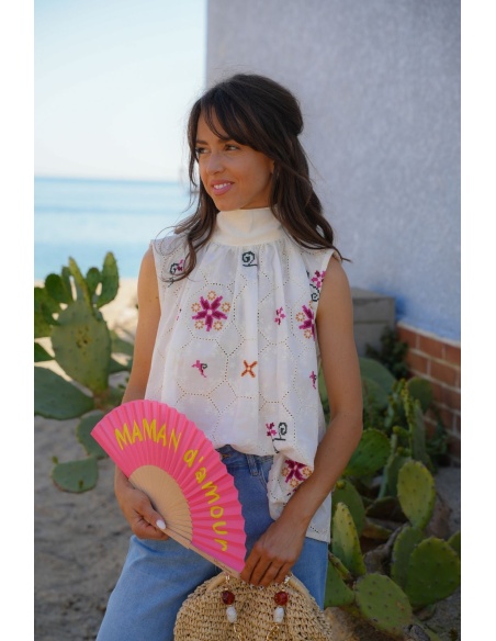 BLOUSE BRODE EC/LIL E26