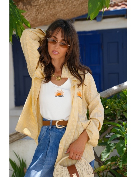 DEBARDEUR SOLEIL BLANC E26
