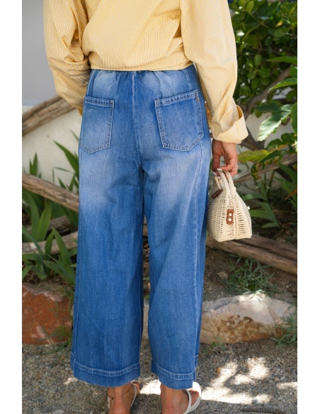new2000 BRODE BLEU JEANS FEMME