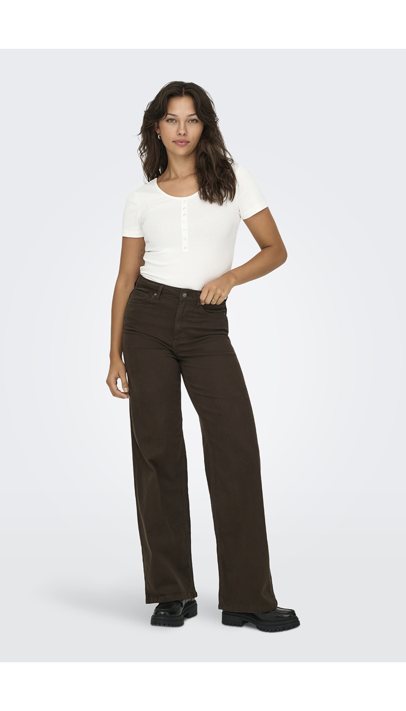 Jeans Marrom Escuro Denim ONLMADISON