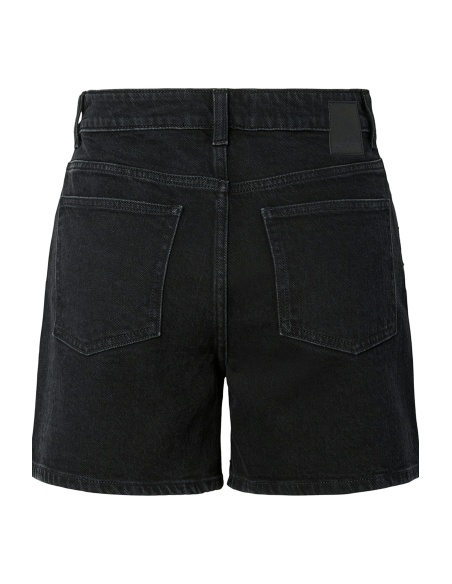 Short Strass Black Denim PCGABI