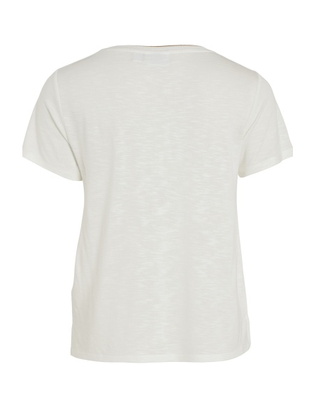 Gold Cloud Dancer T-Shirt VINOEL VILA - 5 | TOPS