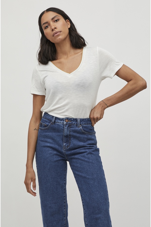 Gold Cloud Dancer T-Shirt VINOEL VILA - 1 | TOPS 2