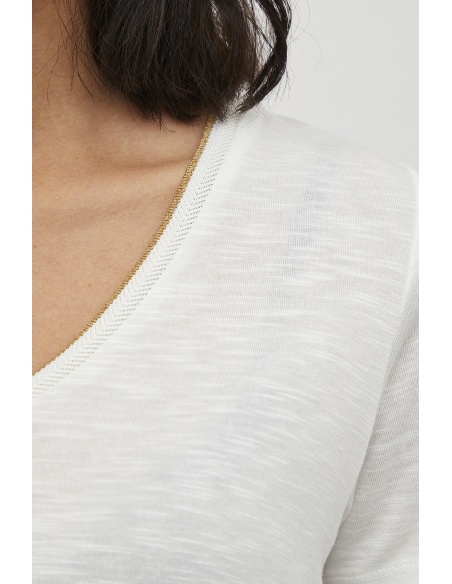 Gold Cloud Dancer T-Shirt VINOEL VILA - 4 | TOPS