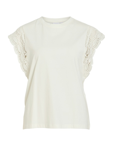 Snow White Embroidery Top VIMANDALA