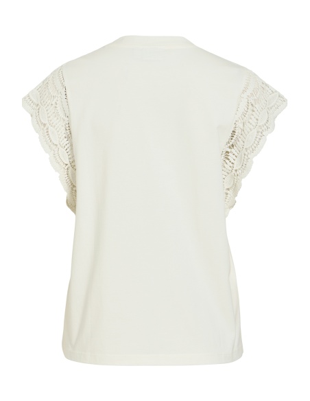 Snow White Embroidery Top VIMANDALA