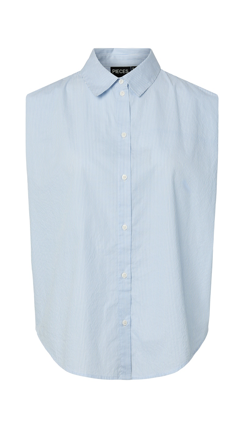 CHEMISES ML CASHME BLEU E26