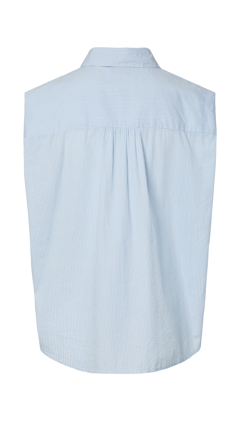 CHEMISES ML CASHME BLEU E26