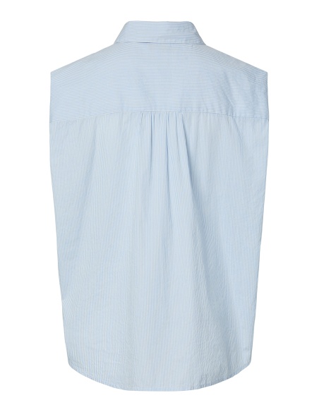 CHEMISES ML CASHME BLEU E26